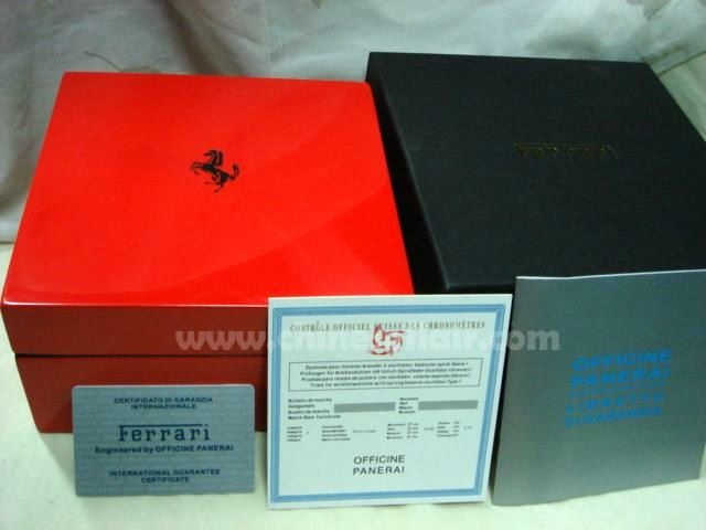 Copy Ferrari Watch Boxes / Red Wooden Box for Sale